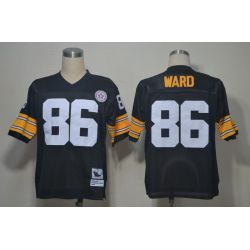Cheap Hines Ward Steelers Jersey #86 Black From China Throwback