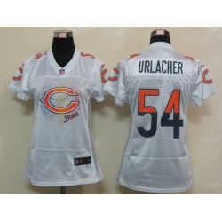 Cheap Brian Urlacher Bears Jersey #54 White From China FEM FAN