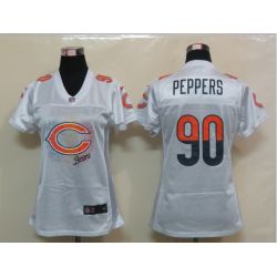 Cheap Julius Peppers Bears Jersey #90 White From China FEM FAN
