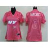 Cheap Mark Sanchez Jets Jersey #6 Pink From China FEM FAN