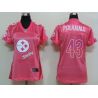 Cheap Troy Polamalu Steelers Jersey #43 Pink From China FEM FAN