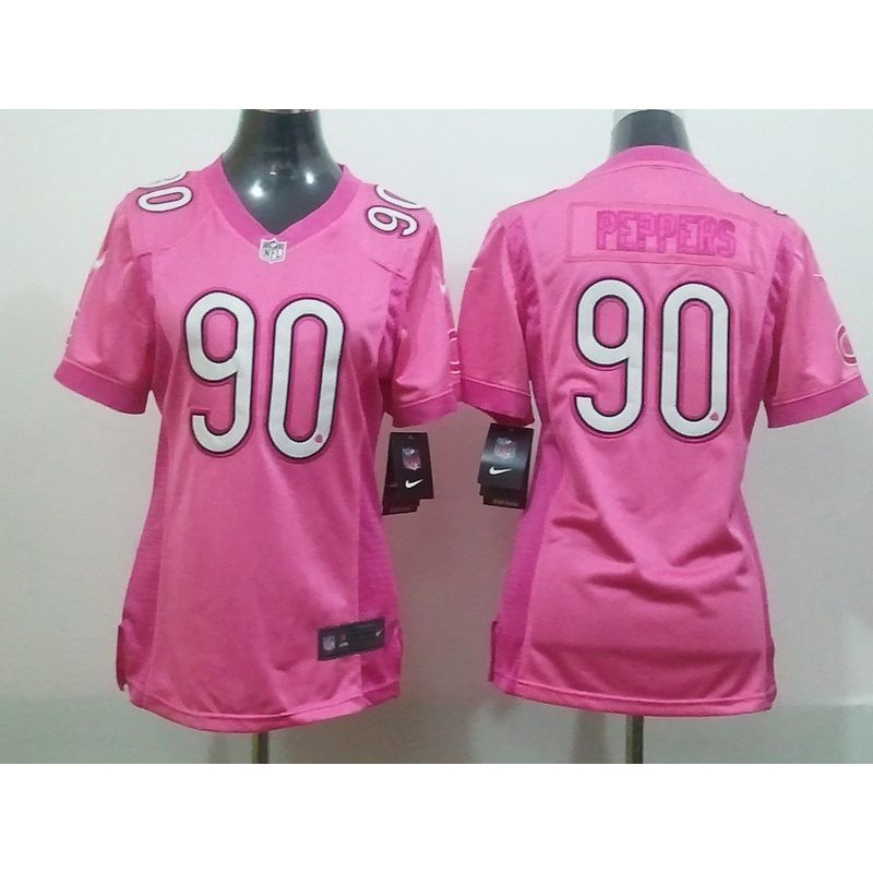 Cheap Julius Peppers Bears Jersey #90 Pink From China Love Pink Cheap Julius Peppers Bears Jersey #90 Pink From China Love Pink