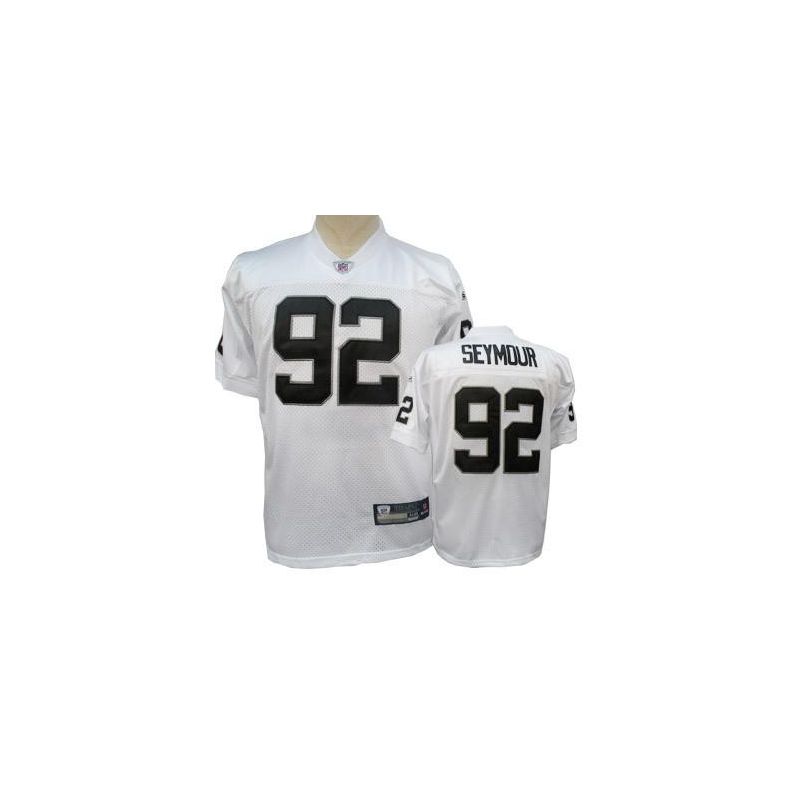Cheap Richard Seymour Raiders Jersey #92 White From China Cheap Richard Seymour Raiders Jersey #92 White From China