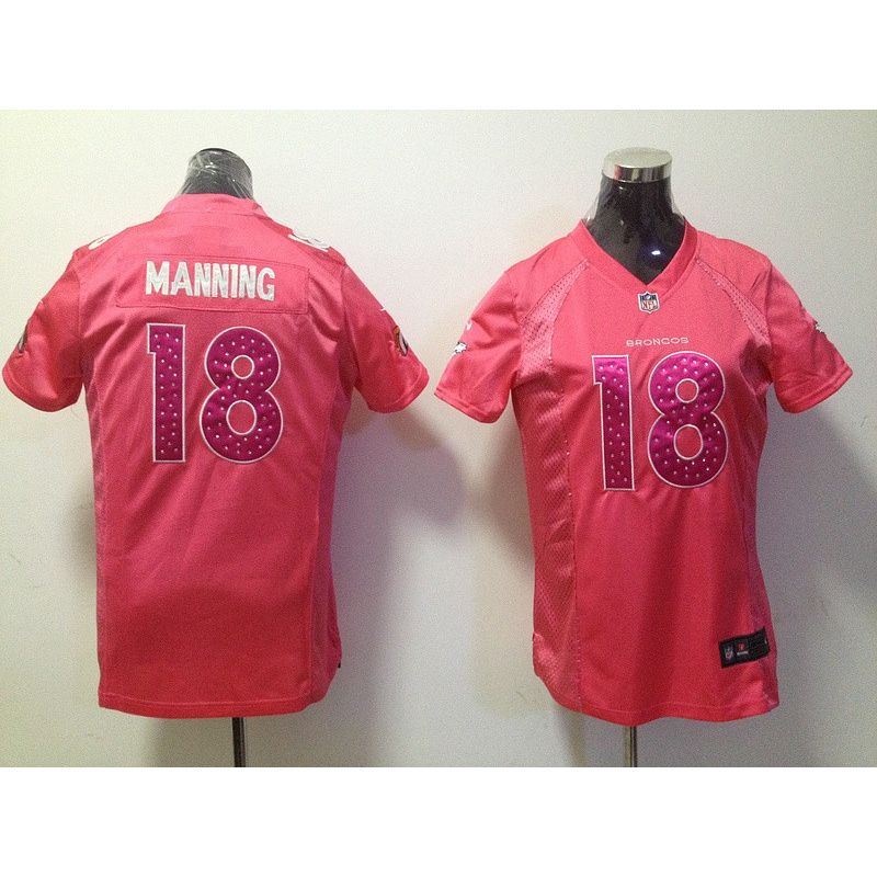Cheap Peyton Manning Broncos Jersey #18 From China Pink Game Cheap Peyton Manning Broncos Jersey #18 From China Pink Game