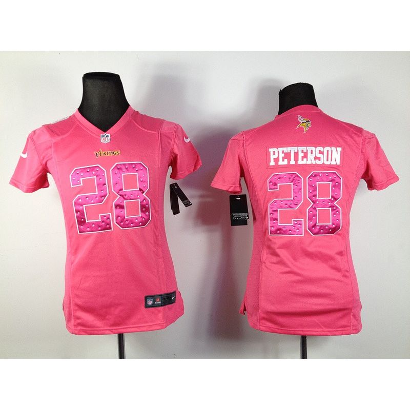 Cheap Adrian Peterson Vikings Jersey #28 From China Pink Game Cheap Adrian Peterson Vikings Jersey #28 From China Pink Game