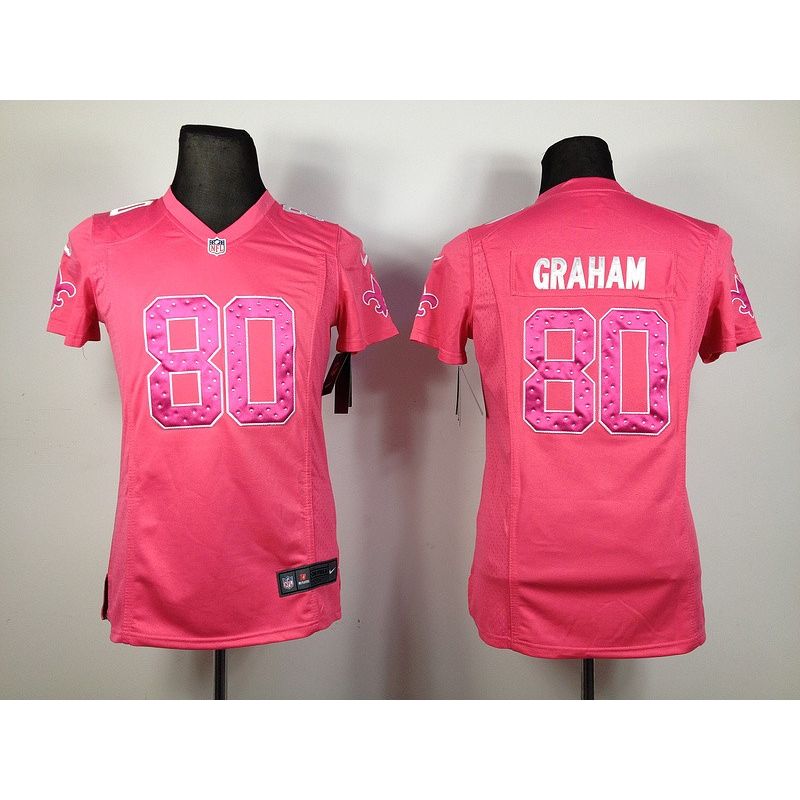 Cheap Jimmy Graham Saints Jersey #80 From China Pink Game Cheap Jimmy Graham Saints Jersey #80 From China Pink Game