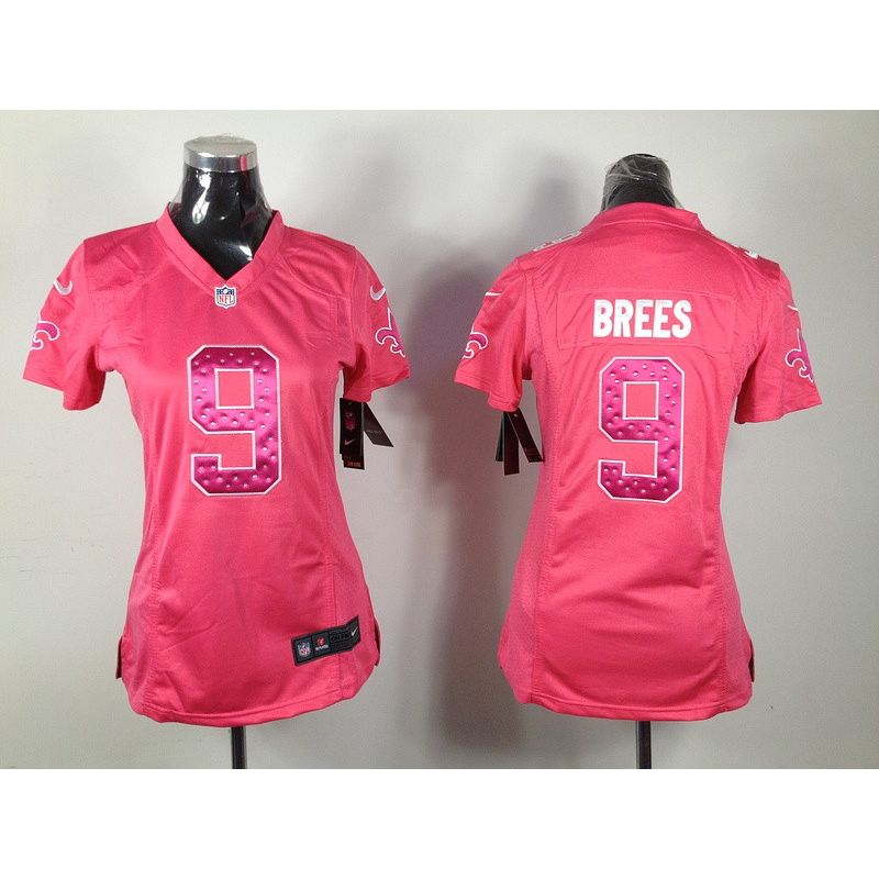 Cheap Drew Brees Saints Jersey #9 From China Pink Game Cheap Drew Brees Saints Jersey #9 From China Pink Game