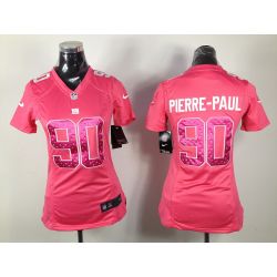 Cheap Jason Pierre-Paul Giants Jersey #90 From China Pink Game