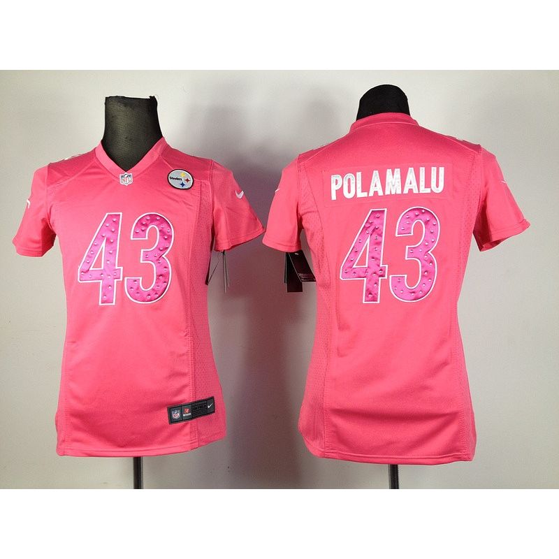 Cheap Troy Polamalu Steelers Jersey #43 From China Pink Game Cheap Troy Polamalu Steelers Jersey #43 From China Pink Game