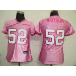 Cheap Clay Matthews Packers Jersey #52 Pink From China Pink Love