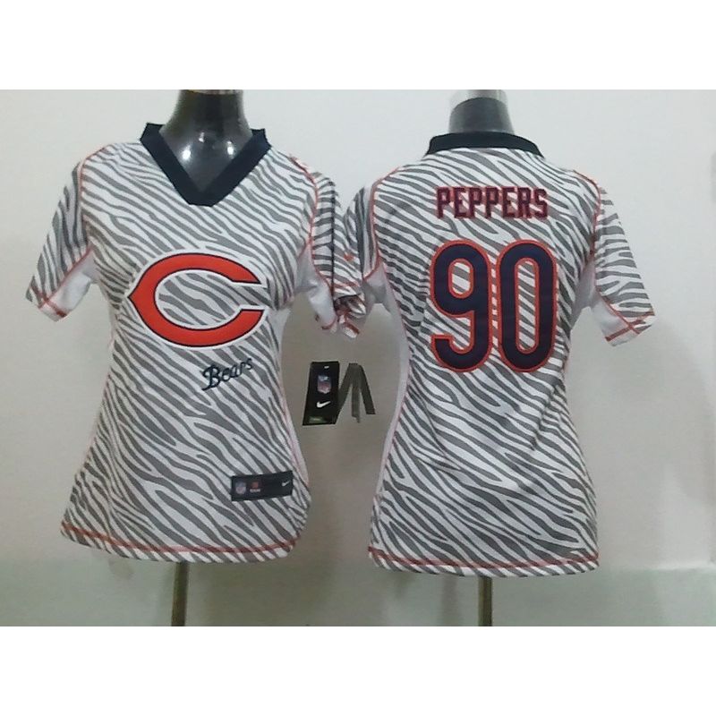 Cheap Julius Peppers Bears Jersey #90 From China Zebra Fashion Cheap Julius Peppers Bears Jersey #90 From China Zebra Fashion