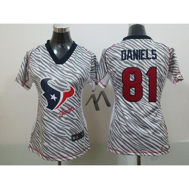 Cheap Owen Daniels Texans Jersey #81 From China Zebra Fashion