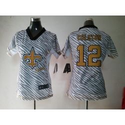 Cheap Marques Colston Saints Jersey #12 From China Zebra Fashion