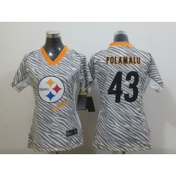 Cheap Troy Polamalu Steelers Jersey #43 From China Zebra Fashion