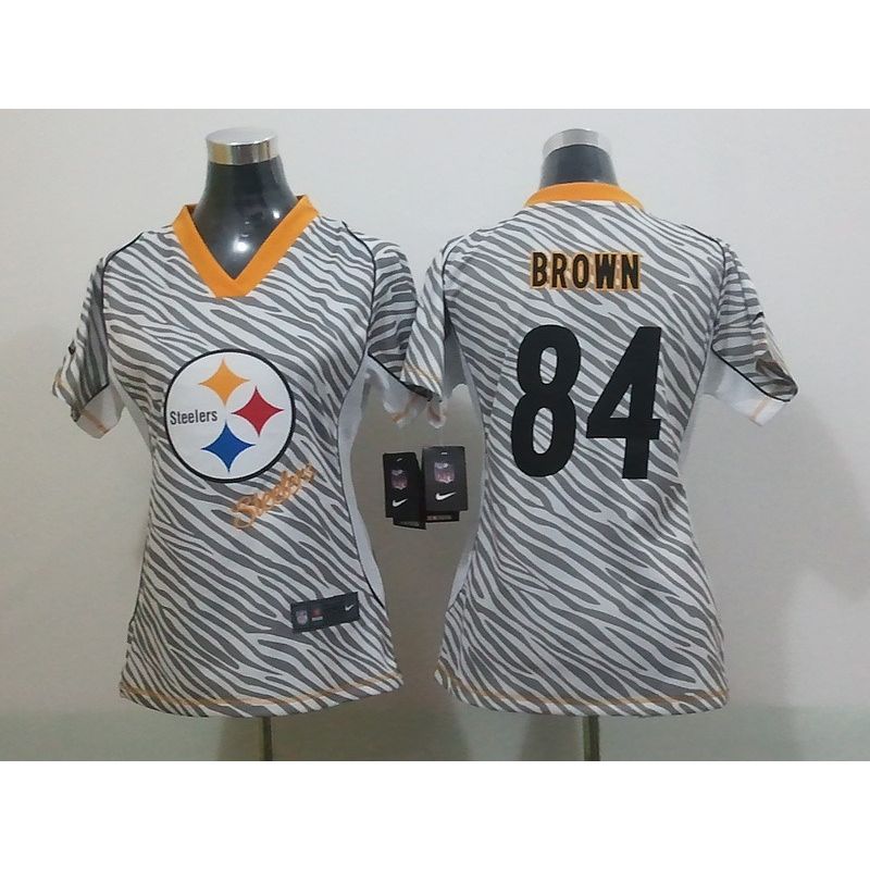 Cheap Antonio Brown Steelers Jersey #84 From China Zebra Fashion Cheap Antonio Brown Steelers Jersey #84 From China Zebra Fashion