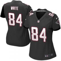 Cheap Roddy White Falcons Jersey #84 Black From China Game