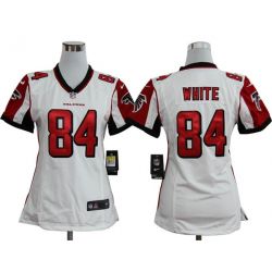 Cheap Roddy White Falcons Jersey #84 White From China Game