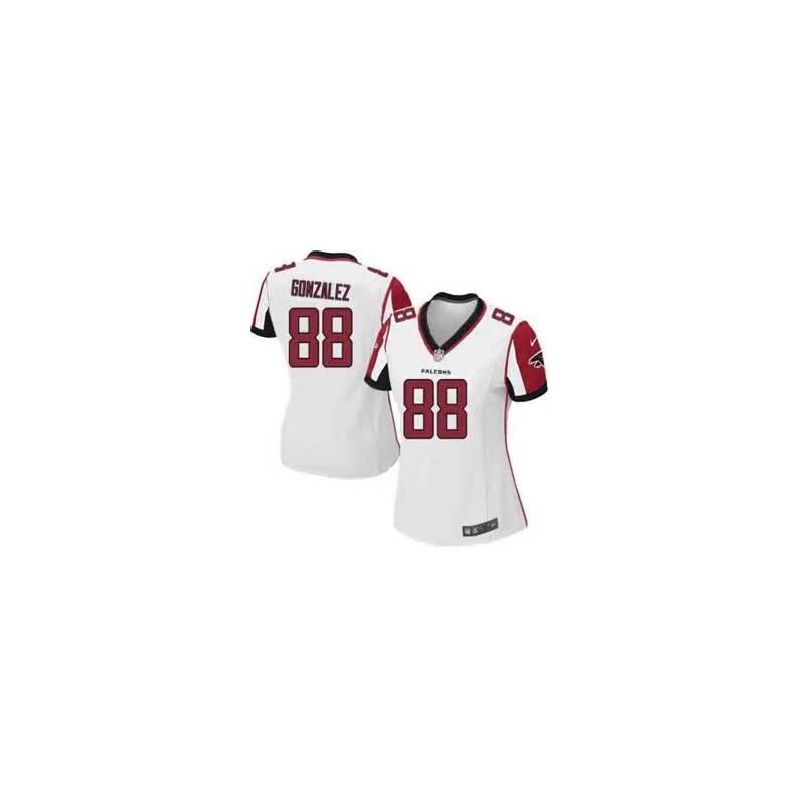 Cheap Tony Gonzalez Falcons Jersey #88 White From China Game Cheap Tony Gonzalez Falcons Jersey #88 White From China Game