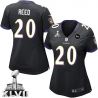 Cheap Ed Reed Ravens Jersey #20 Black From China Game