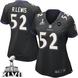 Cheap Ray Lewis Ravens Jersey #52 Black From China Game