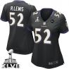 Cheap Ray Lewis Ravens Jersey #52 Black From China Game