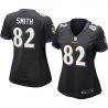 Cheap Torrey Smith Ravens Jersey #82 Black From China Game