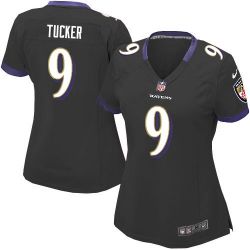 Cheap Justin Tucker Ravens Jersey #9 Black From China Game
