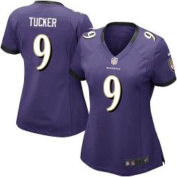 Cheap Justin Tucker Ravens Jersey #9 Purple From China Game