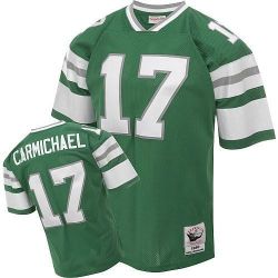 Cheap Harold Carmichael Eagles Jersey #17 Green Throwback From China