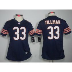 Cheap Charles Tillman Bears Jersey #33 Blue From China Game