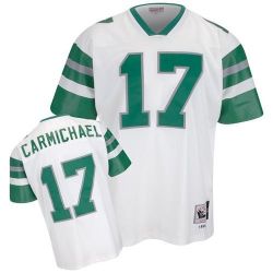 Cheap Harold Carmichael Eagles Jersey #17 White Throwback From China