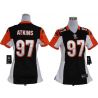 Cheap Geno Atkins Bengals Jersey #97 Black From China Game