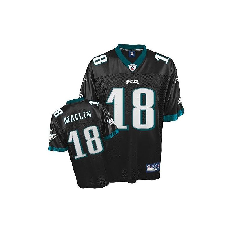 Cheap Jeremy Maclin Eagles Jersey #18 Black From China