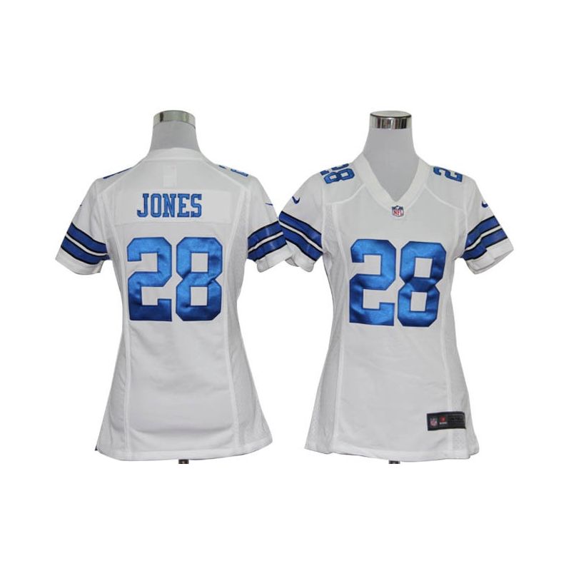 Cheap Felix Jones Cowboys Jersey #28 White From China Game