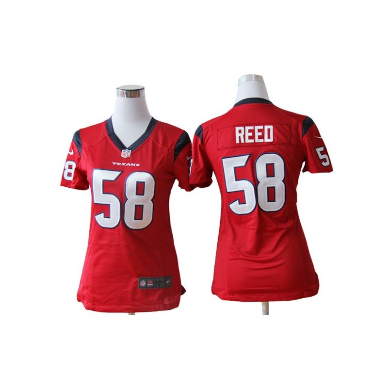 Cheap Brooks Reed Texans Jersey #58 Red From China Game Cheap Brooks Reed Texans Jersey #58 Red From China Game