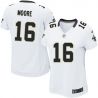 Cheap Lance Moore Saints Jersey #16 White From China Game