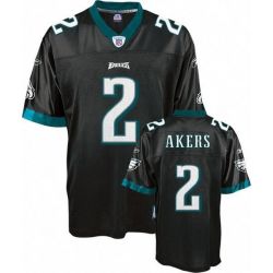 Cheap David Akers Eagles Jersey #2 Black From China