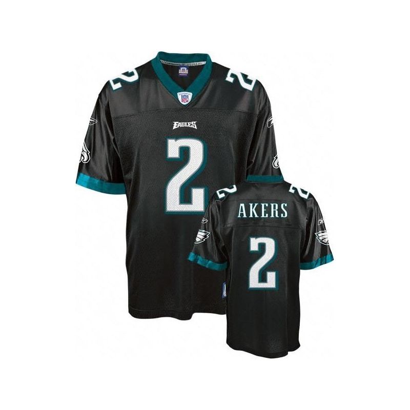 Cheap David Akers Eagles Jersey #2 Black From China