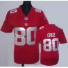 Cheap Victor Cruz Giants Jersey #80 Red From China Game