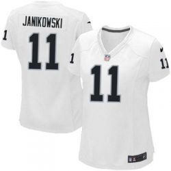 Cheap Sebastian Janikowski Raiders Jersey #11 White From China Game