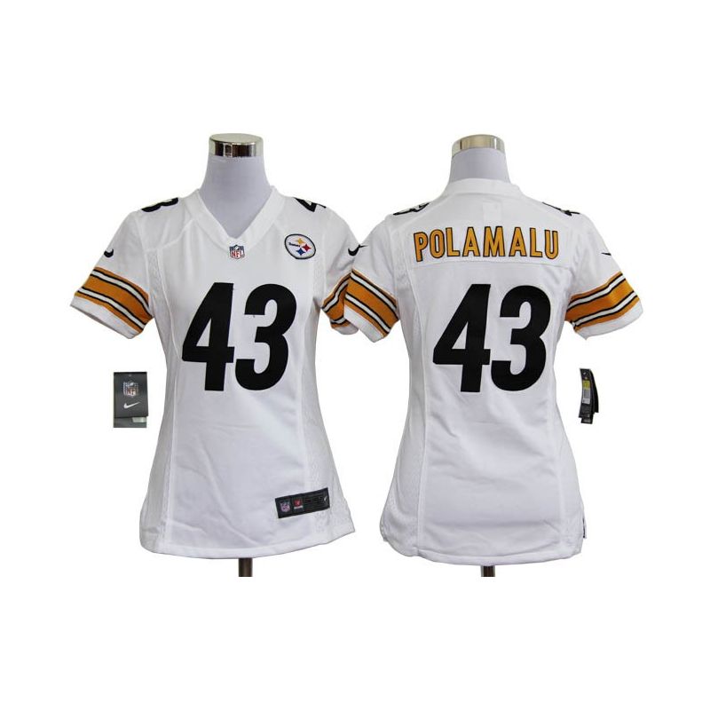 Cheap Troy Polamalu Steelers Jersey #43 White From China Game Cheap Troy Polamalu Steelers Jersey #43 White From China Game