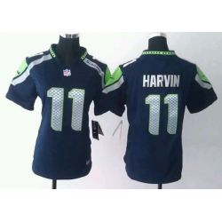 Cheap Percy Harvin Seahawks Jersey #11 Blue From China Game