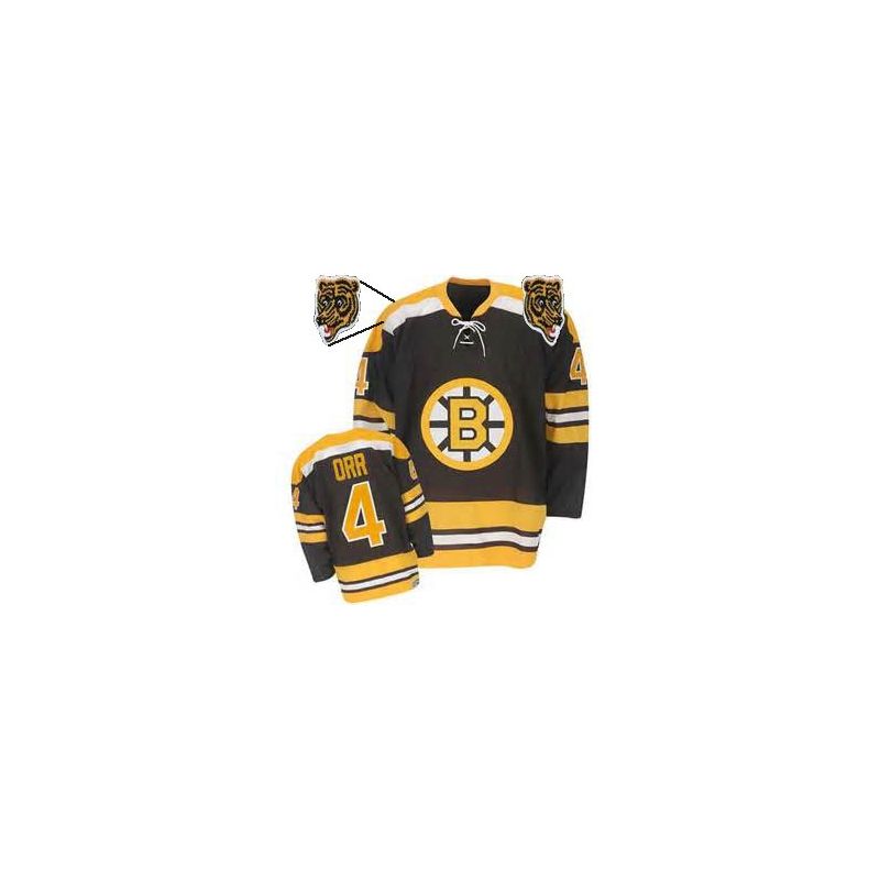 Cheap Bobby Orr Bruins Jersey #4 Black From China