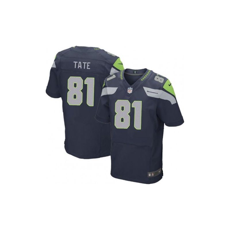 Cheap Golden Tate Seahawks Jersey #81 Blue From China Elite