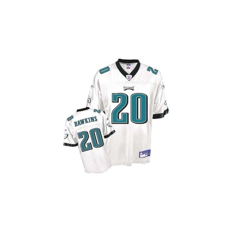 Cheap Brian Dawkins Eagles Jersey #20 White From China