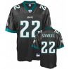 Cheap Asante Samuel Eagles Jersey #22 Black From China