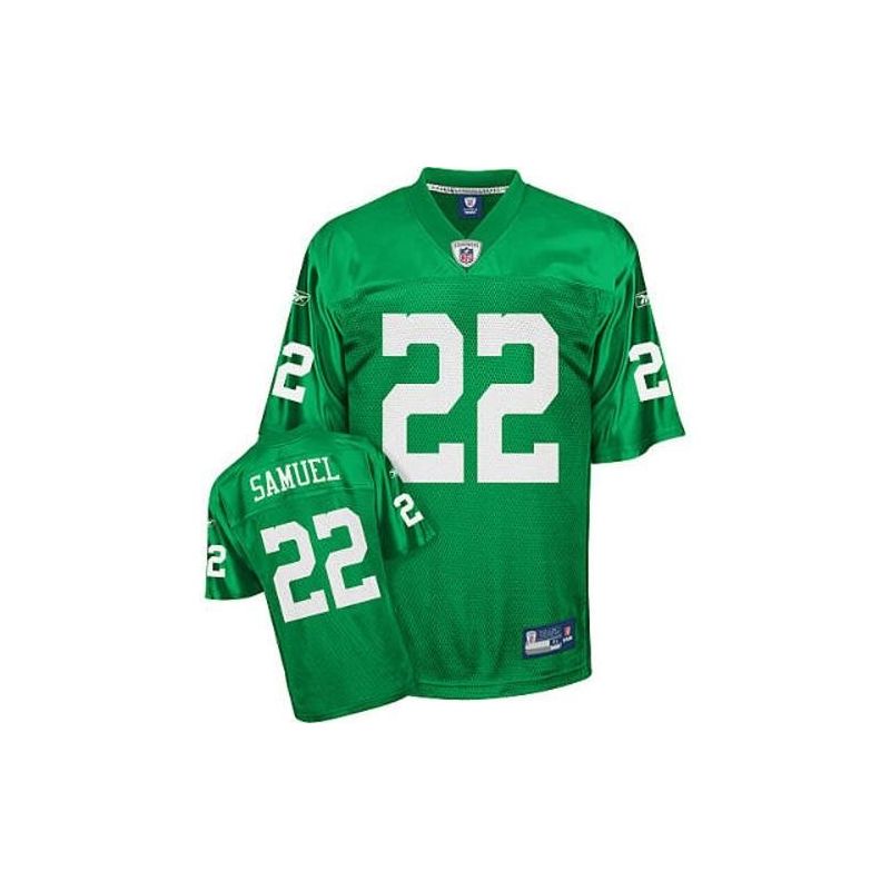 Cheap Asante Samuel Eagles Jersey #22 Emerald From China