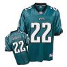 Cheap Asante Samuel Eagles Jersey #22 Green From China