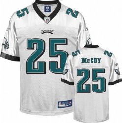 Cheap LeSean McCoy Eagles Jersey #25 White From China