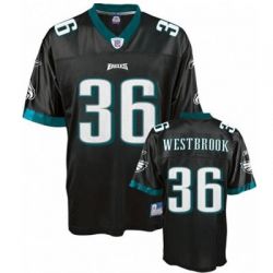 Cheap Brian Westbrook Eagles Jersey #36 Black From China